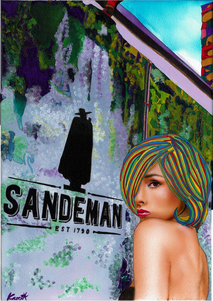 オリジナル絵画『SANDEMAN』